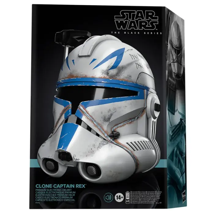 Clone Captain Rex Helm Star Wars Black Series elektronischer Cosplay Helm von Hasbro aus Star Wars: Ahsoka