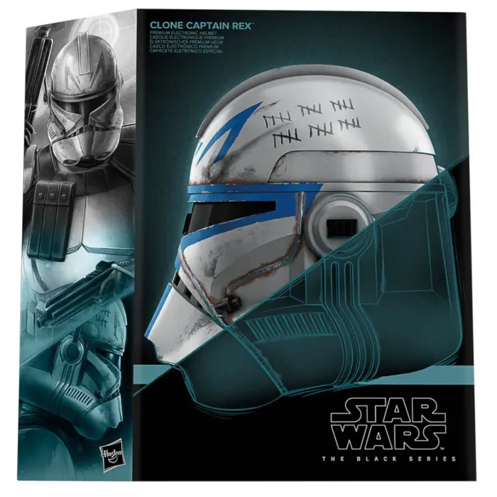 Clone Captain Rex Helm Star Wars Black Series elektronischer Cosplay Helm von Hasbro aus Star Wars: Ahsoka