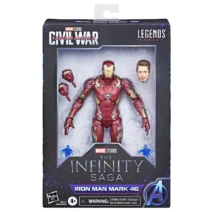 Iron-Man Mark 46 Marvel Legends Series Infinity Saga Figur von Hasbro aus Civil War