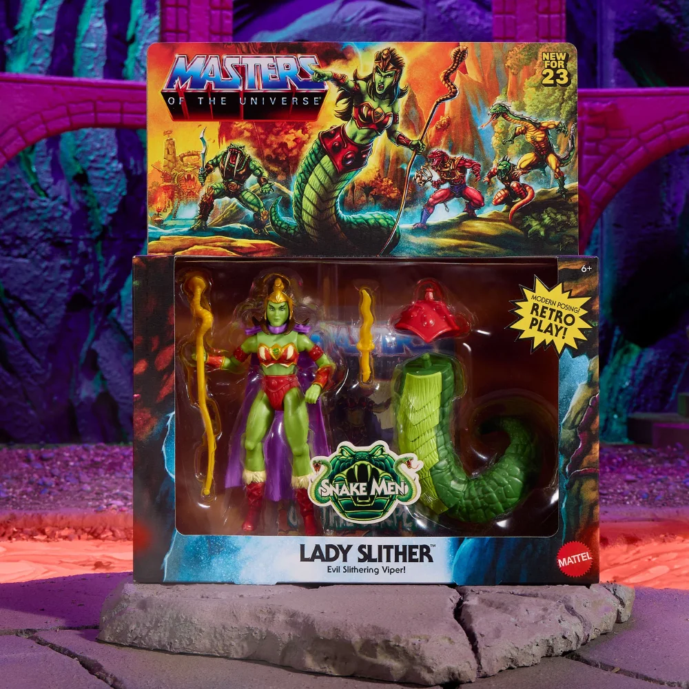 Lady Slither Masters of the Universe Origins (MotU) Mattel Creations Exclusive Figur