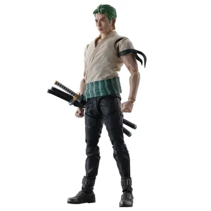 Lorenor Zorro (Roronoa Zoro) aus der One Piece Live-Action Netflix Serie als S.H. Figuarts Figur von Bandai Tamashii Nations