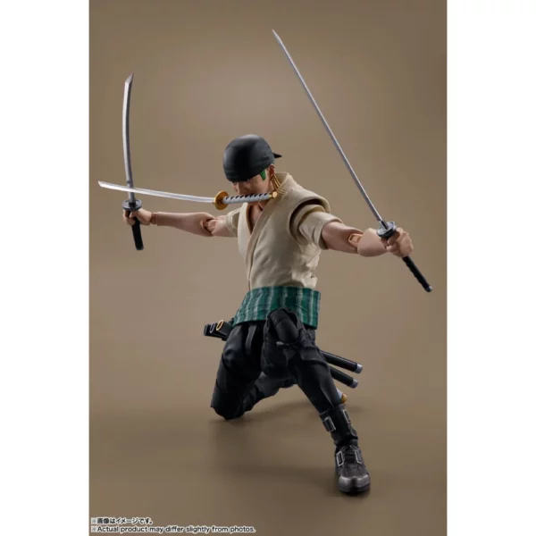 Lorenor Zorro (Roronoa Zoro) aus der One Piece Live-Action Netflix Serie als S.H. Figuarts Figur von Bandai Tamashii Nations