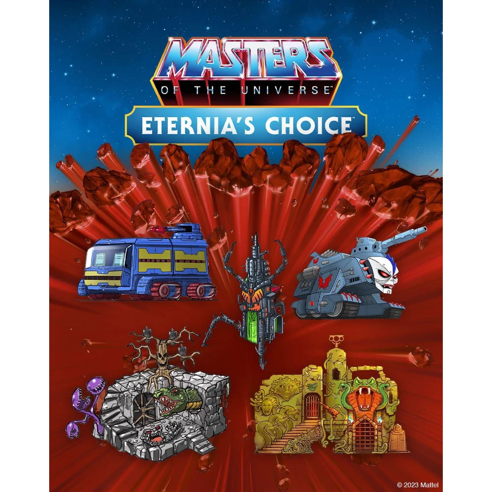 Mattel Creations Fan Abstimmung mit 5 Produkten für das nächste Masters of the Universe Origins Crowdfunding