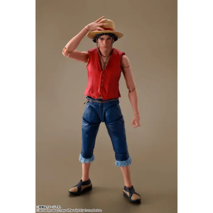 Monkey D. Ruffy (Luffy) aus der Live-Action One Piece Netflix Serie als S.H. Figuarts Figur von Bandai Tamashii Nations