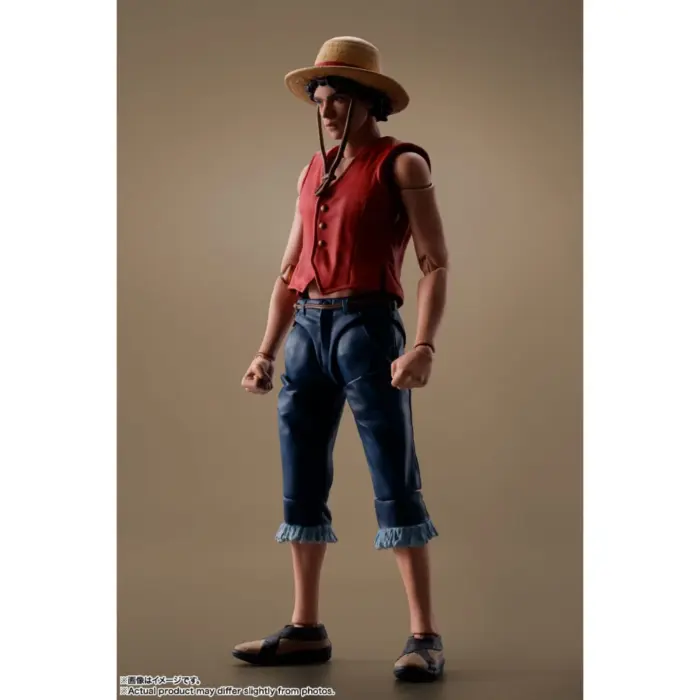 Monkey D. Ruffy (Luffy) aus der Live-Action One Piece Netflix Serie als S.H. Figuarts Figur von Bandai Tamashii Nations