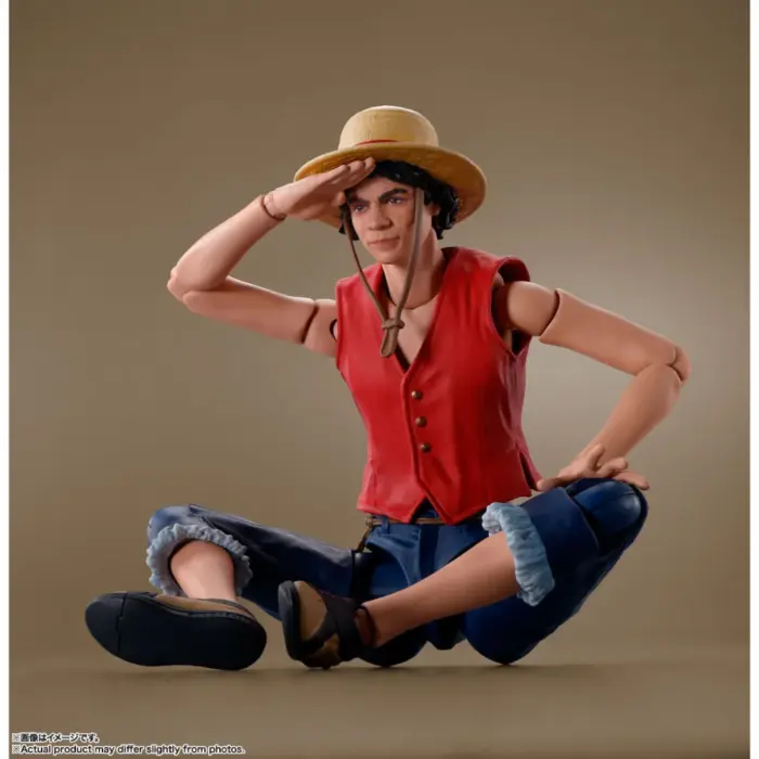 Monkey D. Ruffy (Luffy) aus der Live-Action One Piece Netflix Serie als S.H. Figuarts Figur von Bandai Tamashii Nations