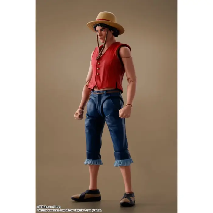 Monkey D. Ruffy (Luffy) aus der Live-Action One Piece Netflix Serie als S.H. Figuarts Figur von Bandai Tamashii Nations