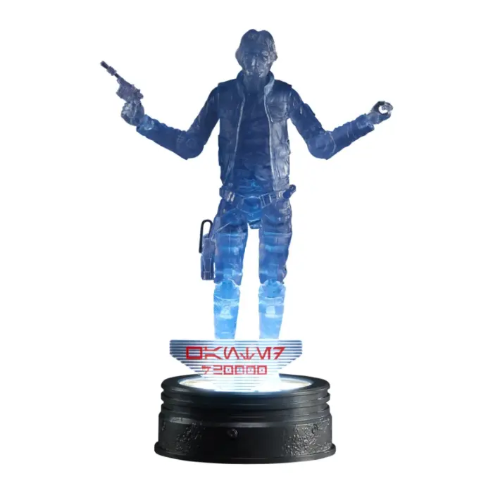 Han Solo Star Wars Black Series Holocomm Collection Figur von Hasbro