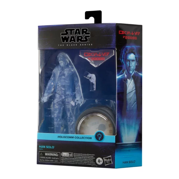 Han Solo Star Wars Black Series Holocomm Collection Figur von Hasbro