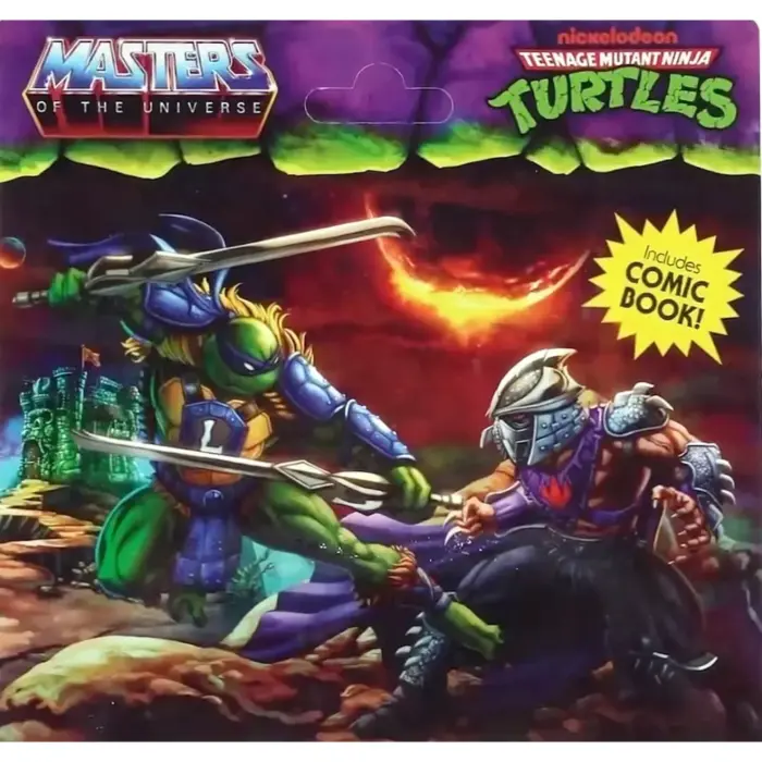 Leonardo Turtles of Grayskull Masters of the Universe und Teenage Mutant Ninja Turtles Crossover Figur von Mattel