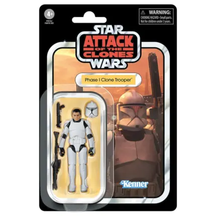 Phase 1 Clone Trooper Star Wars Vintage Collection Figur von Hasbro aus Star Wars: Attack of the Clones (Angriff der Klonkrieger)