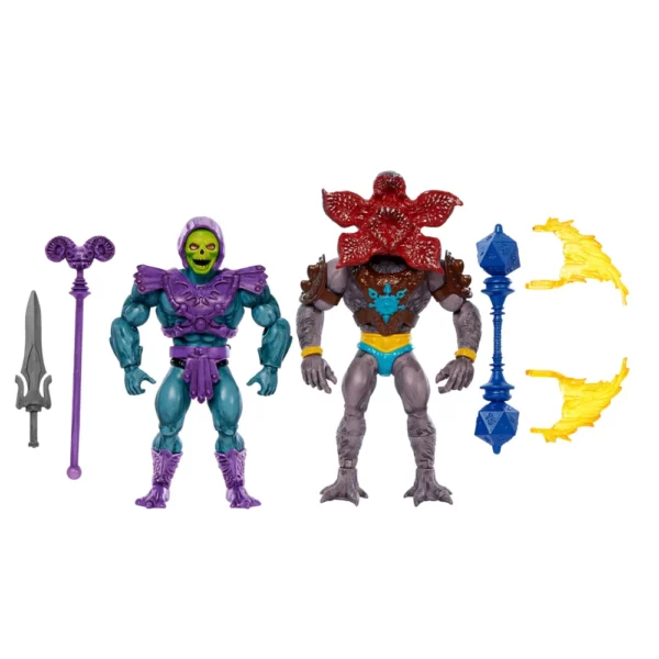 Skeletor & Demogorgon Masters of the Universe Origins (MotU) Stranger Things 2-Pack von Mattel