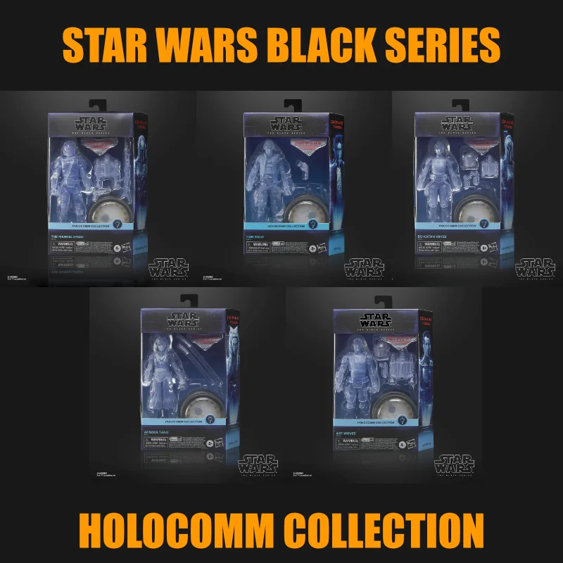 Star Wars The Black Series Holocomm Figuren Wave 1 von Hasbro