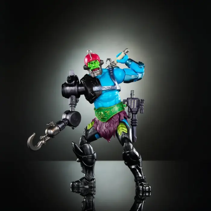 Trap Jaw Masters of the Universe New Eternia Masterverse Figur von Mattel