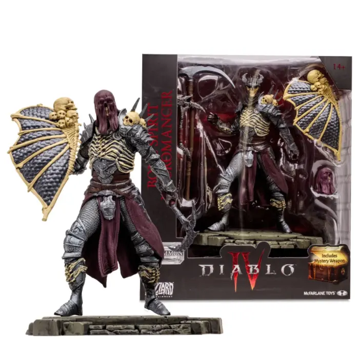 Bone Spirit Necromancer (Common) Diablo 4 Videospiel Figur von McFarlane Toys