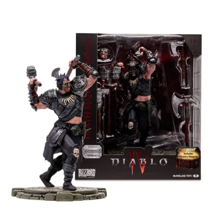 Death Blow Barbarian (Common) Diablo 4 Videospiel Figur von McFarlane Toys