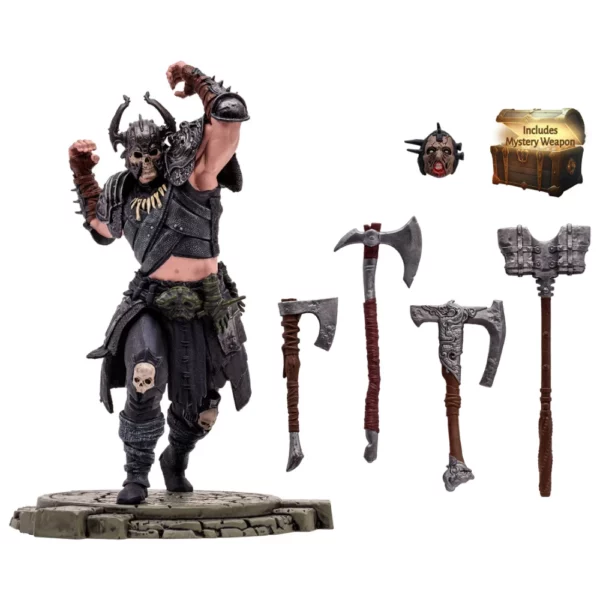 Death Blow Barbarian (Common) Diablo 4 Videospiel Figur von McFarlane Toys