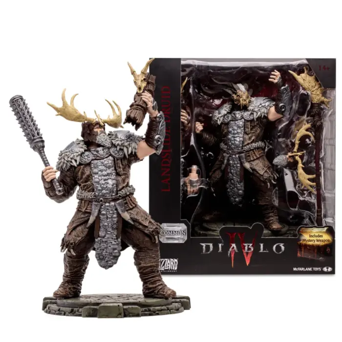 Landslide Druid (Common) Diablo 4 Videospiel Figur von McFarlane Toys