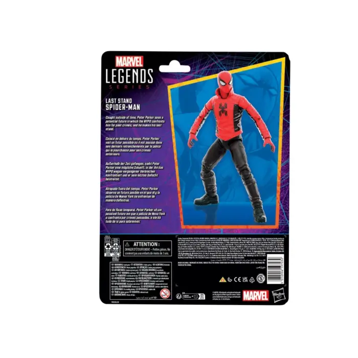 Last Stand Spider-Man Marvel Legends Series Retro Collection Figur von Hasbro aus den Amazing Spider-Man Comics