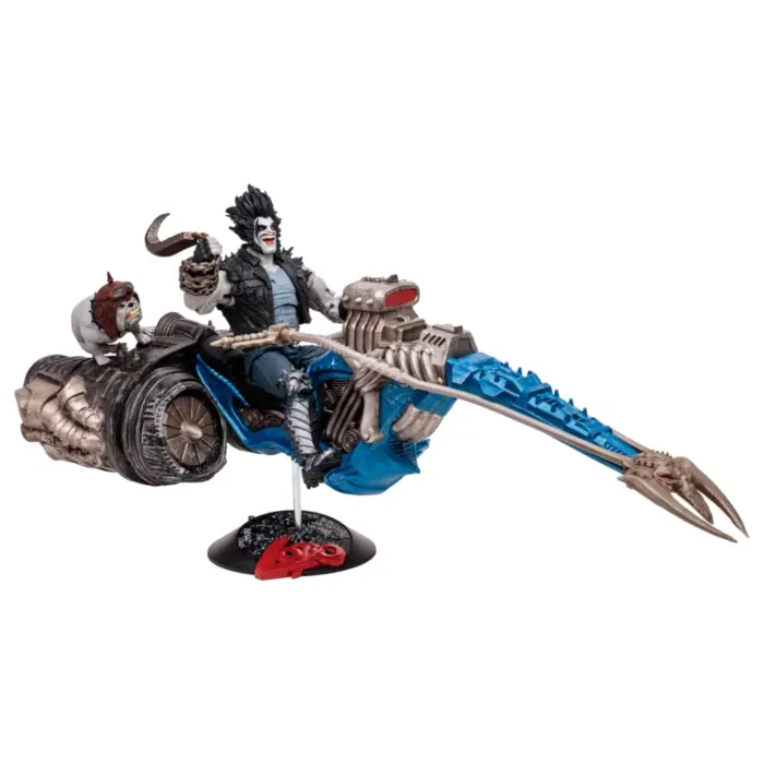 Lobo und Spacehog DC Multiverse Mcfarlane Toys Figur und Fahrzeug aus Justice League of America