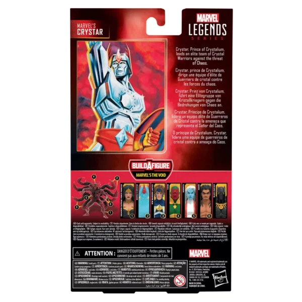 Marvel´s Crystar Marvel Legends Series Figur aus der Build-A-Figure Marvel´s The Void Wave von Hasbro