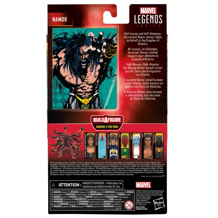 Namor Marvel Legends Series Figur aus der Build-A-Figure Marvel´s The Void Wave von Hasbro