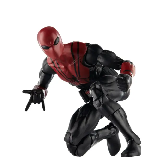 Spider Shot Marvel Legends Series Retro Collection Figur von Hasbro aus dem Marvels What If? Spider-Man vs. Wolverine Comic