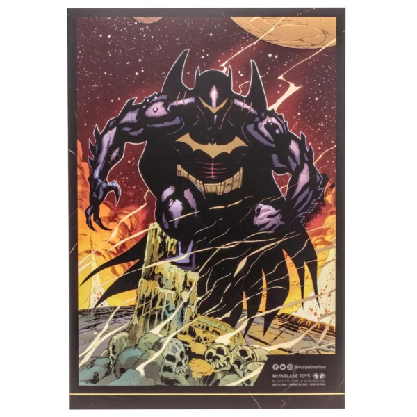Batman (Hellbat) DC Multiverse Knightmare Edition Gold Label Figur von Mcfarlane Toys