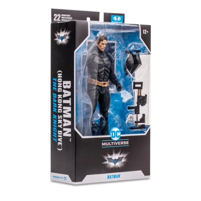 Batman (Hong Kong Sky Dive) DC Multiverse Mcfarlane Toys Figur aus Batman: The Dark Knight
