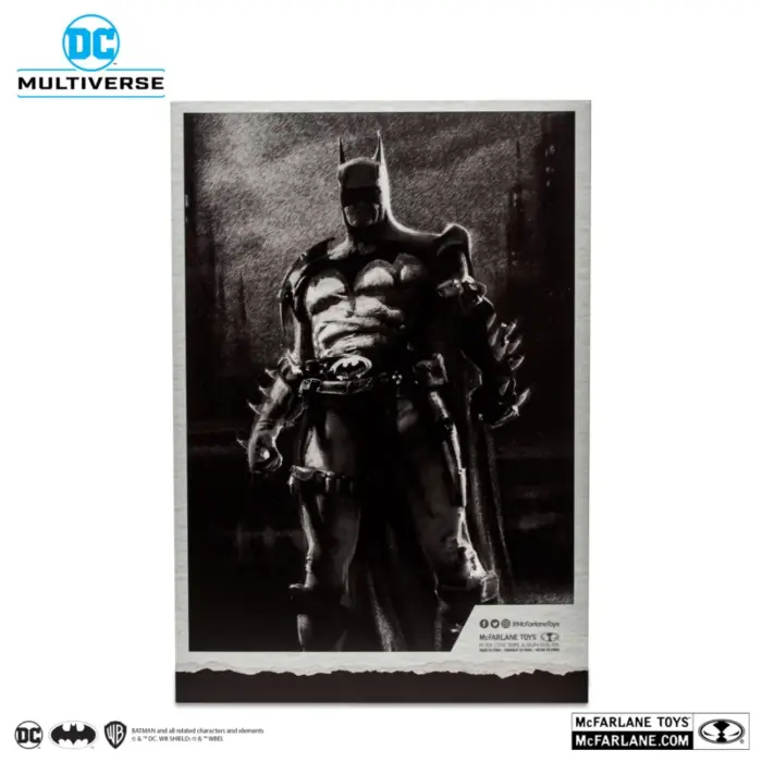 Batman (Sketch Edition) DC Multiverse Figur von Mcfarlane Toys designed by Todd McFarlane
