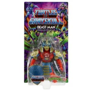 Beast Man Turtles of Grayskull das MOTU x TMNT Crossover mit den Masters of the Universe Origins und Teenage Mutant Ninja Turtles Actionfiguren von Mattel
