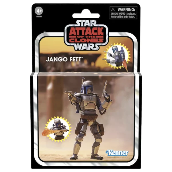 Jango Fett Star Wars Vintage Collection Figuren Deluxe Pack von Hasbro aus Star Wars: Attack of the Clones