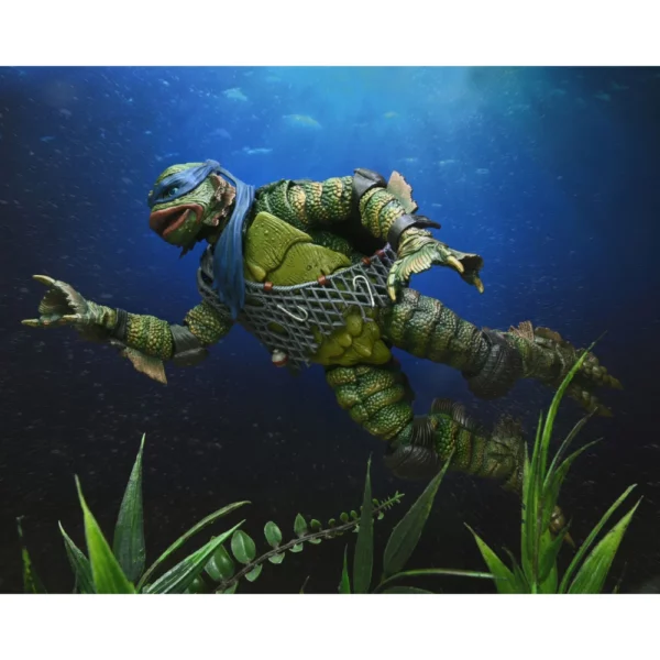 Leonardo as the Creature Teenage Mutant Ninja Turtles (TMNT) Ultimate Universal Monsters Figur von NECA