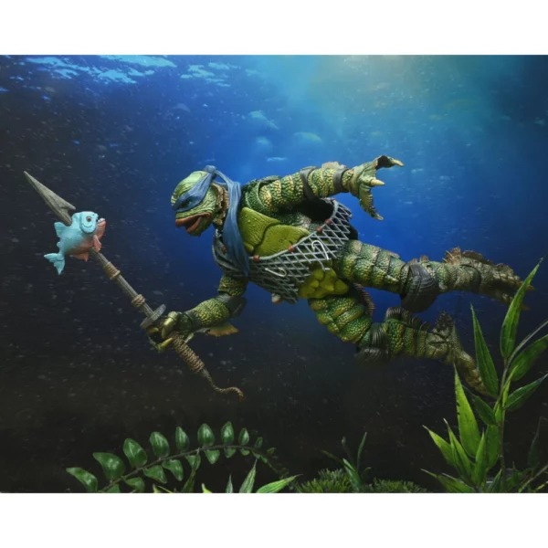 Leonardo as the Creature Teenage Mutant Ninja Turtles (TMNT) Ultimate Universal Monsters Figur von NECA