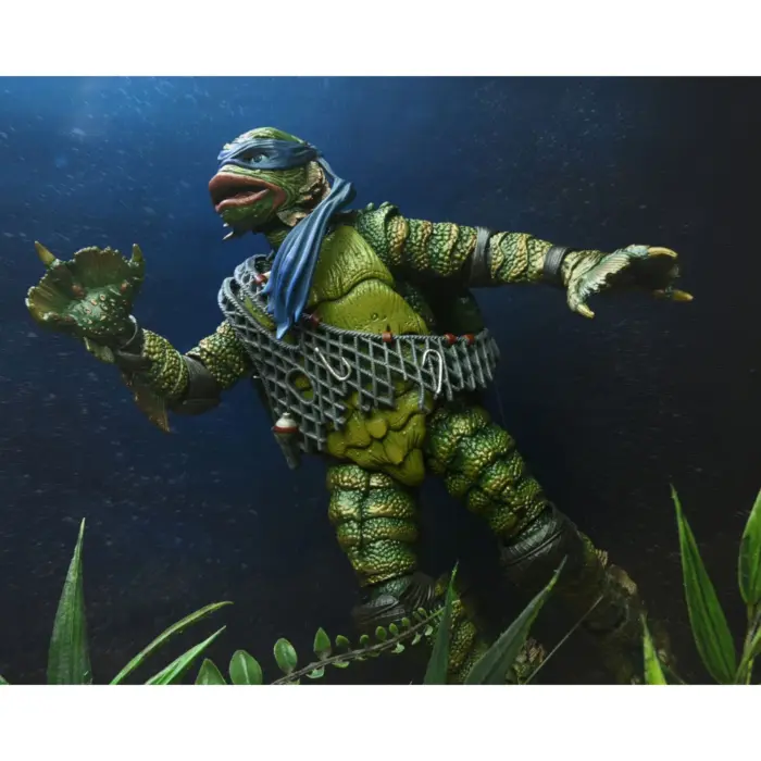Leonardo as the Creature Teenage Mutant Ninja Turtles (TMNT) Ultimate Universal Monsters Figur von NECA