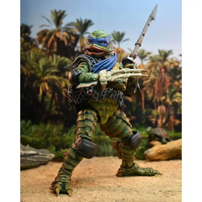 Leonardo as the Creature Teenage Mutant Ninja Turtles (TMNT) Ultimate Universal Monsters Figur von NECA