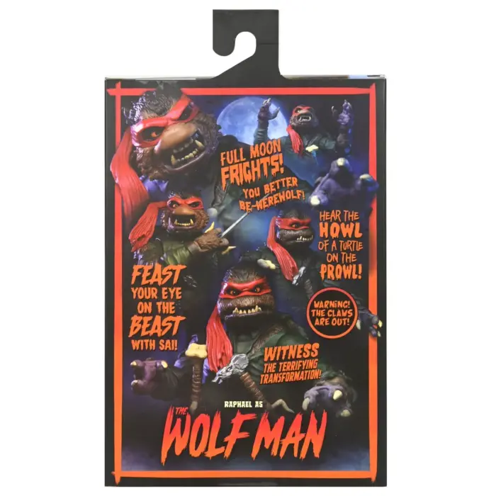 Raphael as Wolfman Teenage Mutant Ninja Turtles (TMNT) Ultimate Universal Monsters Figur von NECA