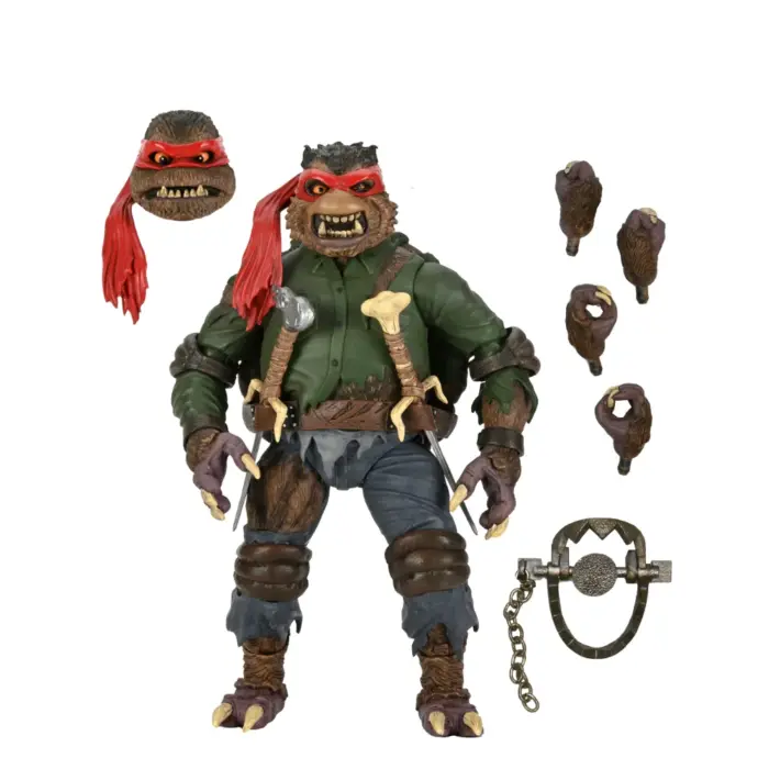 Raphael as Wolfman Teenage Mutant Ninja Turtles (TMNT) Ultimate Universal Monsters Figur von NECA