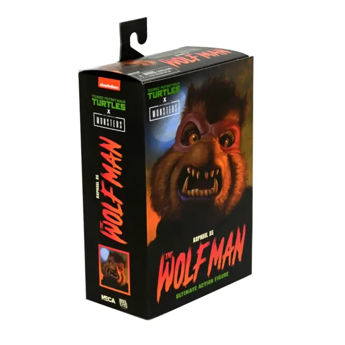 Raphael as Wolfman Teenage Mutant Ninja Turtles (TMNT) Ultimate Universal Monsters Figur von NECA