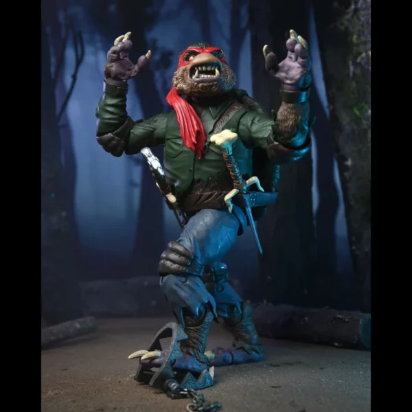 Raphael as Wolfman Teenage Mutant Ninja Turtles (TMNT) Ultimate Universal Monsters Figur von NECA