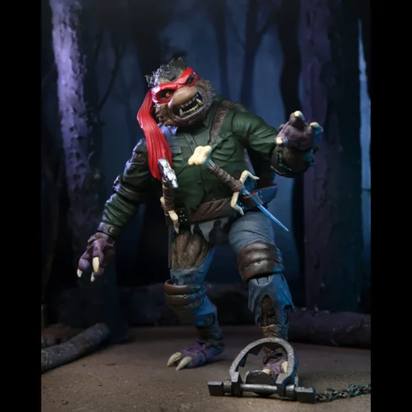 Raphael as Wolfman Teenage Mutant Ninja Turtles (TMNT) Ultimate Universal Monsters Figur von NECA