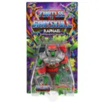 Raphael Turtles of Grayskull das MOTU x TMNT Crossover mit den Masters of the Universe Origins und Teenage Mutant Ninja Turtles Actionfiguren von Mattel