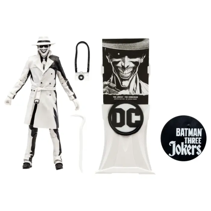 The Joker: The Comedian (Sketch Edition) DC Multiverse Figur von Mcfarlane Toys im Sketch-Artist-Look