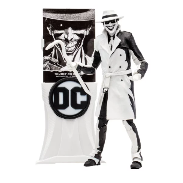 The Joker: The Comedian (Sketch Edition) DC Multiverse Figur von Mcfarlane Toys im Sketch-Artist-Look