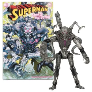 Brainiac DC Direct Page Punchers Wave 5 Figur und Ghosts of Krypton Comic von McFarlane Toys