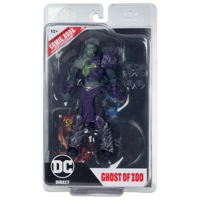 Ghost of Zod DC Direct Page Punchers Wave 5 Figur und Ghosts of Krypton Comic von McFarlane Toys