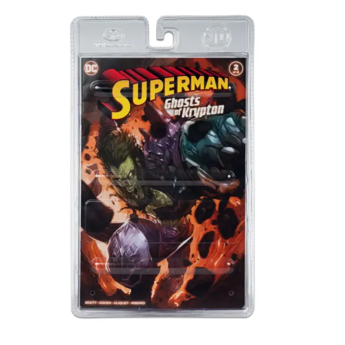 Ghost of Zod DC Direct Page Punchers Wave 5 Figur und Ghosts of Krypton Comic von McFarlane Toys