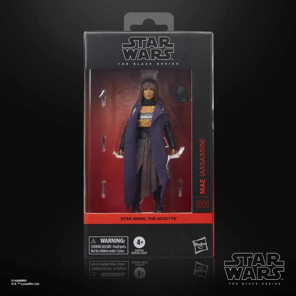 Mae (Assassin) Star Wars Black Series Figur von Hasbro aus Star Wars: The Acolyte