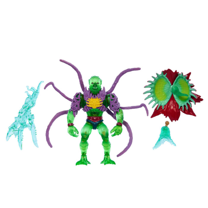 Moss Man Figur Turtles of Grayskull das MOTU x TMNT Crossover mit den Masters of the Universe Origins und Teenage Mutant Ninja Turtles Figuren von Mattel