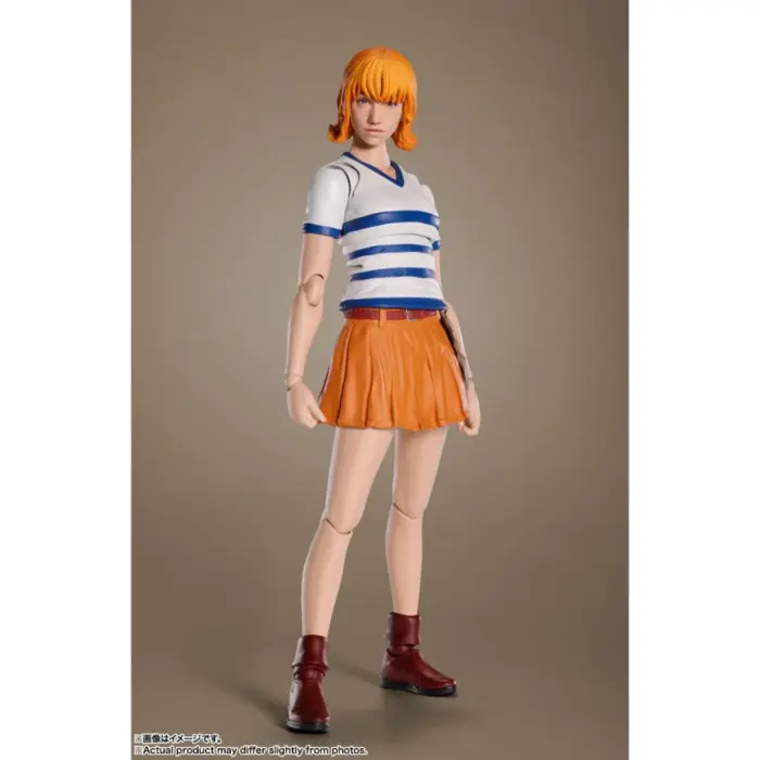 Nami aus der One Piece Netflix Serie als S.H. Figuarts Figur von Bandai Tamashii Nations
